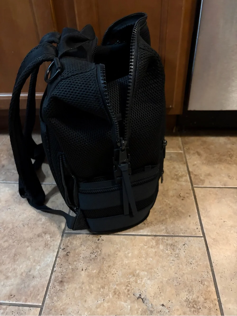 Dagne Dover Indi Mesh Diaper Backpack Black 🖤 | DISCONTINUED/RARE❤️‍🔥 orig. $230